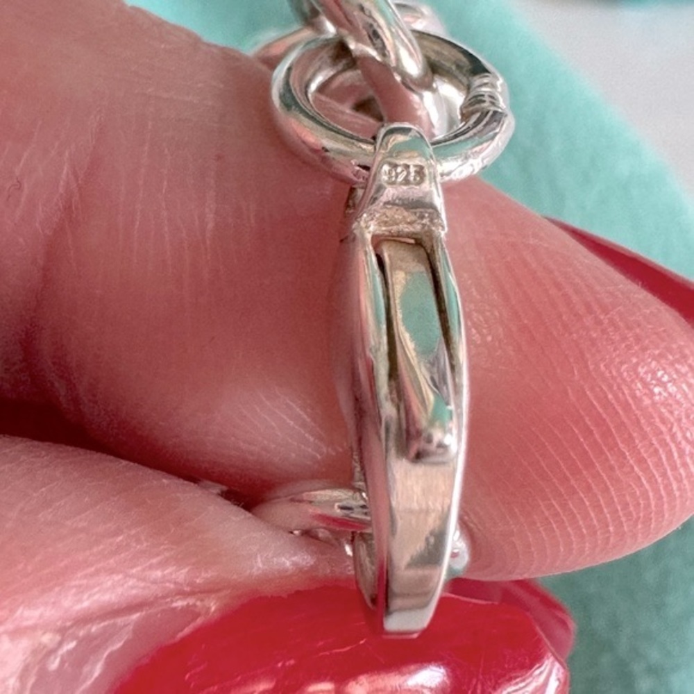 Tiffany & Co. circle tag bracelet - Picture 3 of 6